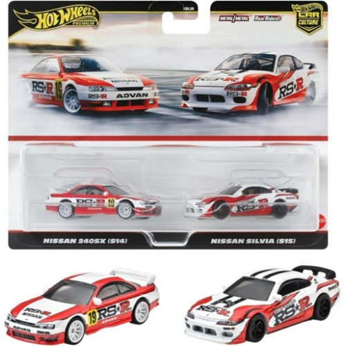 Hot Wheels 2 Pack Nissan 240Sx (S14) And Nissan Silvia (S15)