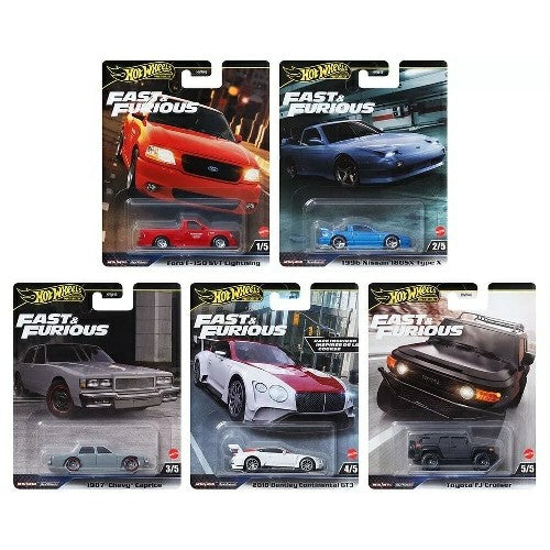 X10 Hotwheels Premier Fast And Furious