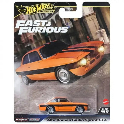 Hot Wheels Fast And Furious Alfa Romeo Guilia Sprint Gta 4/5