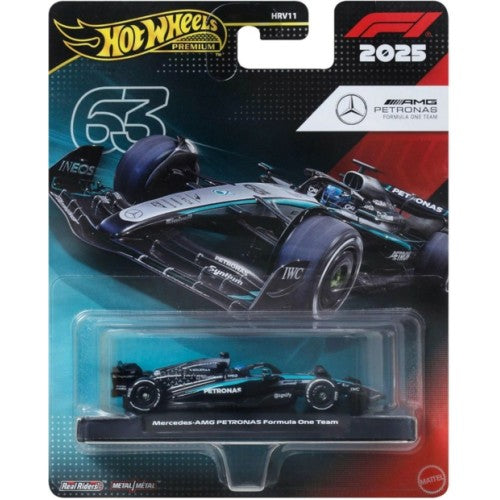 Hotwheels Premium Formula 1 Mercedes No.63 G.Russell