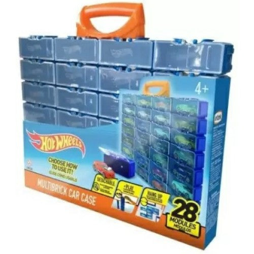 Hotwheels Multibrick Car Case 28 Modules (Cars Not Included)