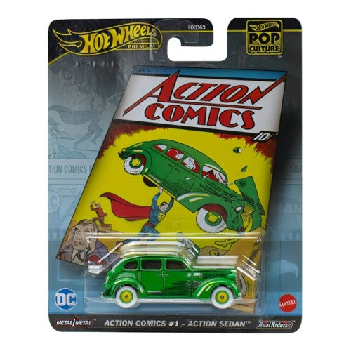 Hot Wheels Pop Culture Action Comics #1 - Action Sedan