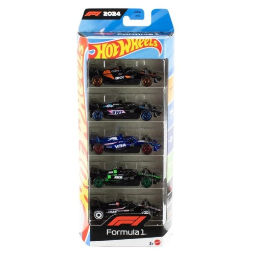 Hotwheels Formula 1 Diecast Vehicles 5 Pack Single