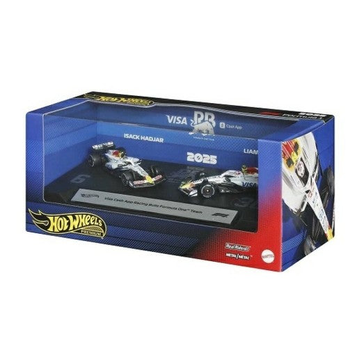Hotwheels Premium Formula 1 2-Pack Team Visa Cash App Racing Bulls