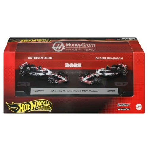 Mhwjmm94 - Hotwheels Premium Formula 1 2-Pack Moneygram Haas F1 Team