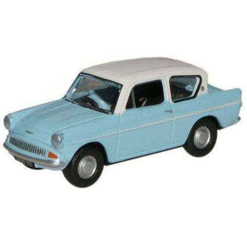 1/76 Light Blue/Ermine White Ford Anglia
