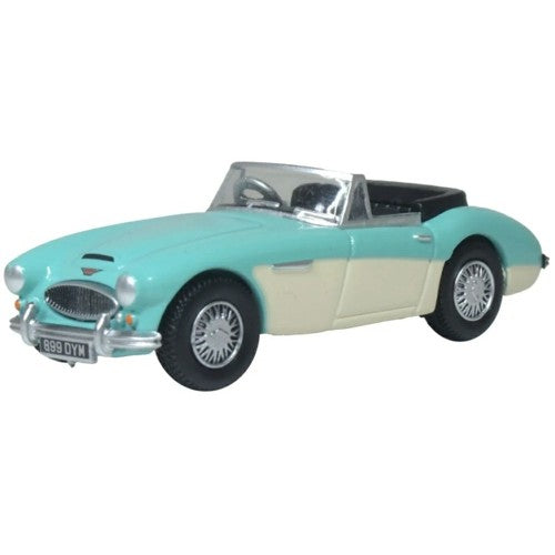 1/76 Austin Healey 3000 Florida Green/Ivory White