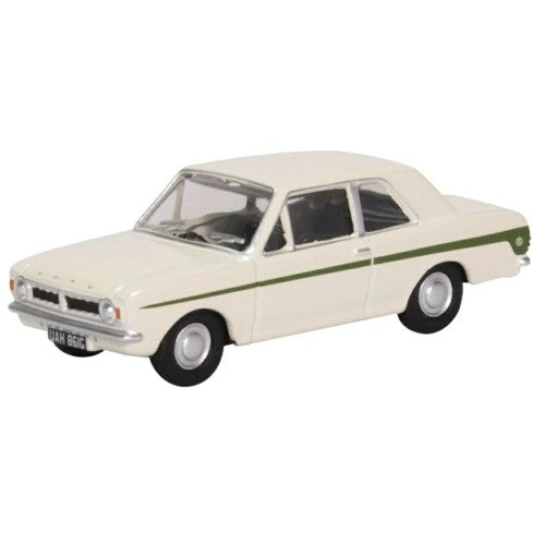 1/76 Ford Cortina Mk2 Ermine White/Sherwood Green