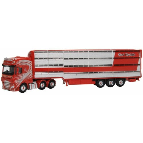 1/76 Daf Xf Euro 6 Houghton Parkhouse Livestock Transporter Bert Christie