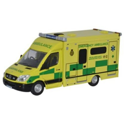 1/76 Welsh Modern Mercedes Ambulance