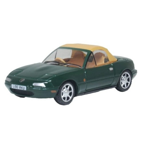 1/76 Mazda Mx5 Mk1 (Soft Top) British Racing Green
