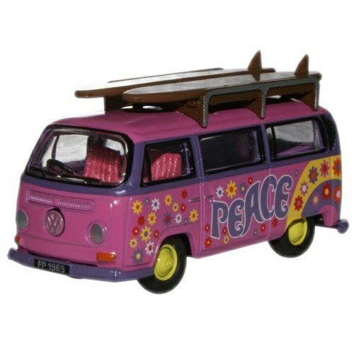 1/76 Vw Minibus/Surfboards Flower Power