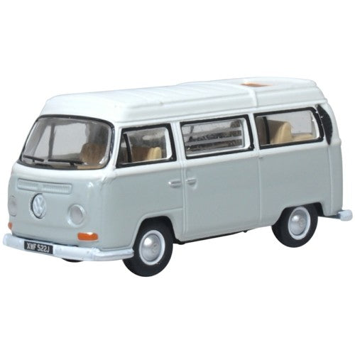 1/76 Vw Bay Window Camper Silver Grey/White