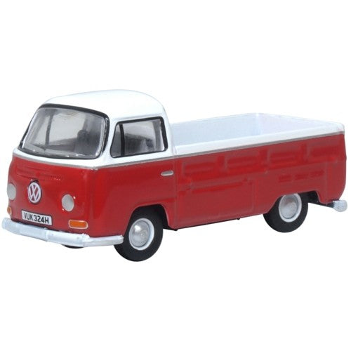 1/76 Vw Bay Window Pick Up Poppy Red/White