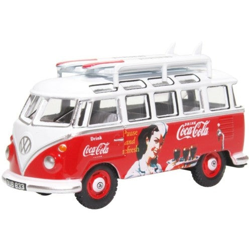 1/76 Vw T1 Bus And Surfboards Coca Cola