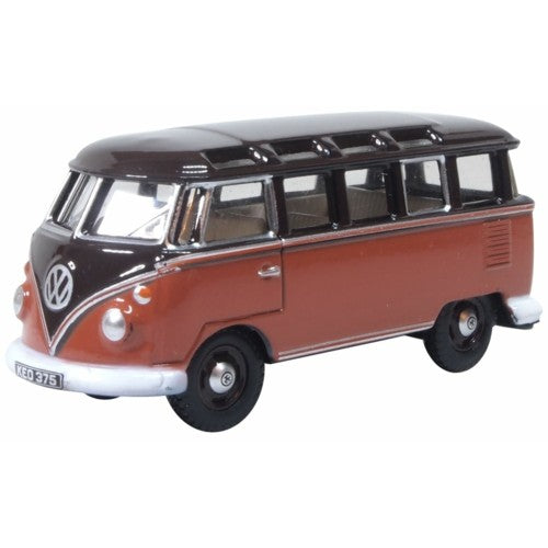 1/76 Vw T1 Samba Bus Sealing Wax Red/Chestnut Brown