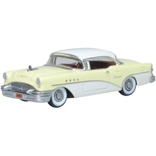 1/87 1955 Buick Century Condor Yellow/Dover White