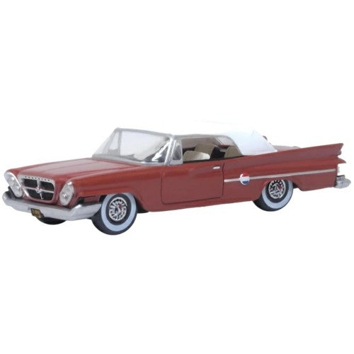 1/87 Chrysler 300 Convertible 1961 (Closed) Cinnamon/White