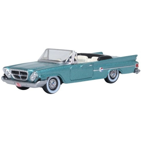 1/87 1961 Chrysler 300 Convertible (Open) Pinehurst Green