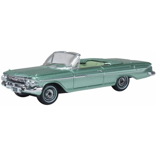 1/87 1961 Chevrolet Impala Convertible Arbor Green