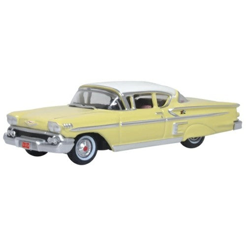 1/87 Colonial Cream/Snowcrest White Chevrolet Impala Sport Coupe 1958