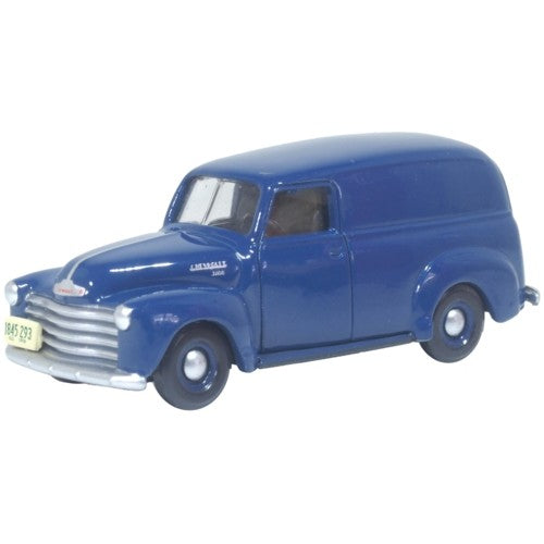 1/87 1950 Chevrolet Panel Van Mariner Blue
