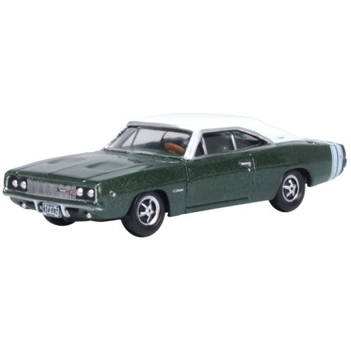 1/87 1968 Dodge Charger Racing Green/White