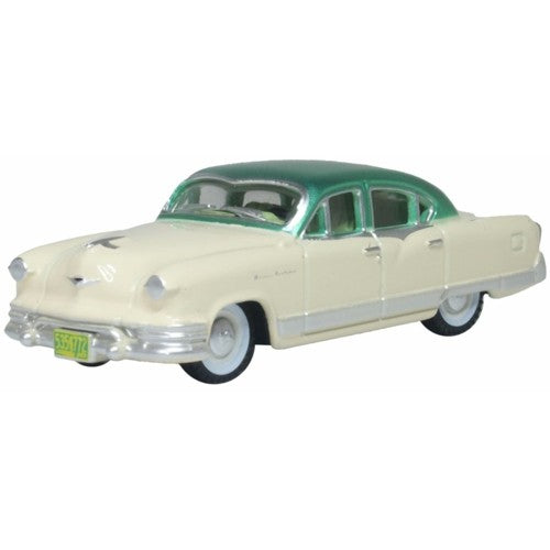 1/87 1953 Kaiser Manhattan Stardust Ivory/Jade Green