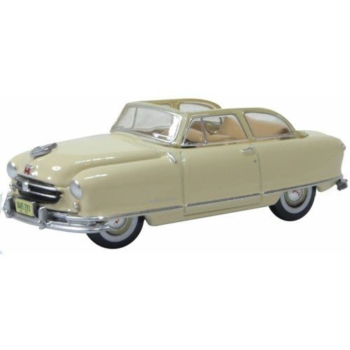 1/87 1950 Nash Rambler Custom Landau Convertible Open Champagne Ivory