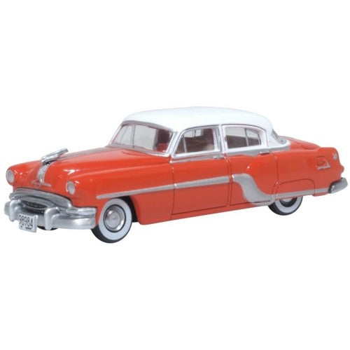 1/87 Coral Red/Winter White Pontiac Chieftain 4 Door 1954