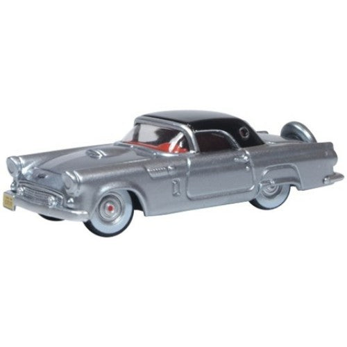 1/87 Ford Thunderbird 1956 Thunderbird Gray Metallic/Raven Black