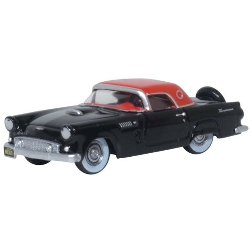 1/87 Raven Black/Fiesta Red Ford Thunderbird 1956