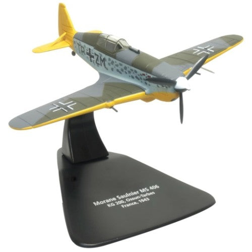 1/72 Morane Saulnier 406 Kg200 Ossuntarbes France 1943 No Swastika