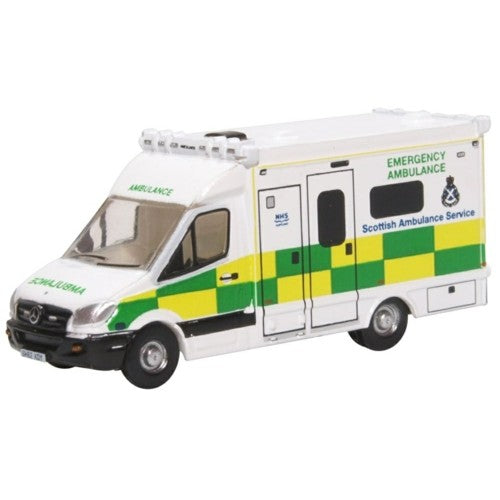 N Gauge Mercedes Ambulance Scottish Ambulance Service