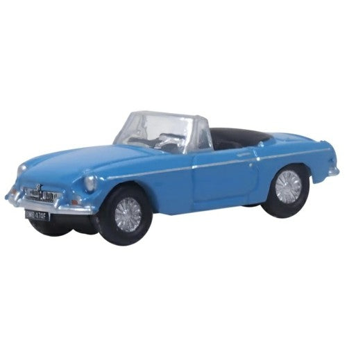 N Gauge Iris Blue Mgb Roadster