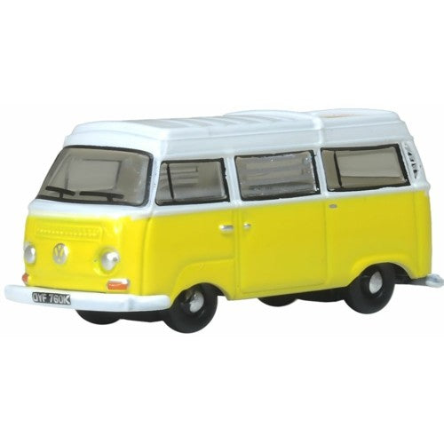 N Gauge Vw T2 Bay Window Camper Saturn Yellow/White