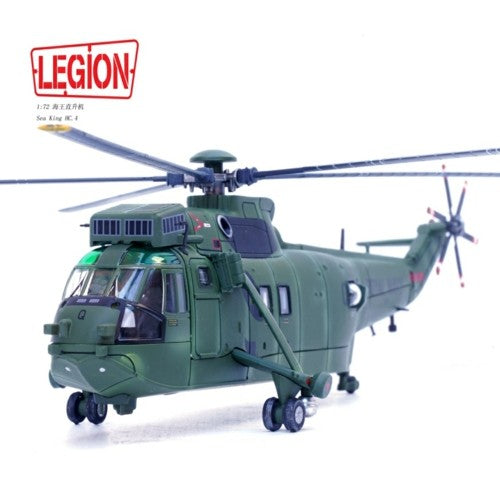 1/72 Westland Sea King Hc.4 Za296 Q Of 848 Naval Air Sqn Commando Helicopter Royal Navy Hms Bulwark May 2009