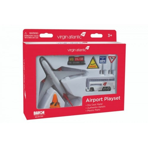 Virgin Atlantic Playset 8 Pieces