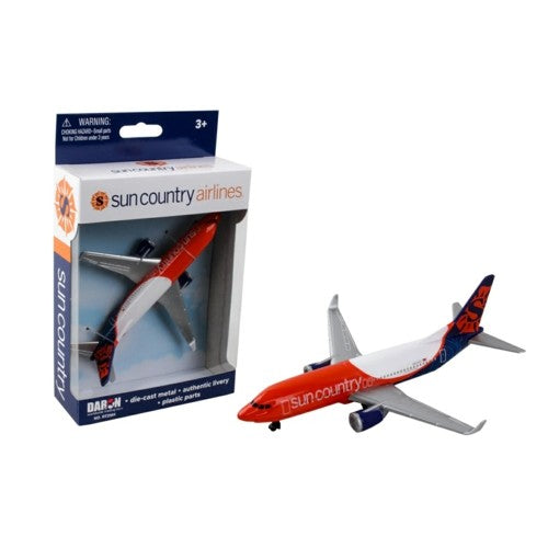 Sun Country Single Diecast Plane