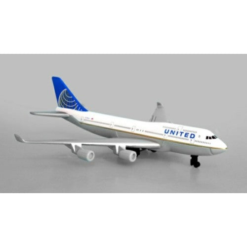 United B747 Diecast Plane
