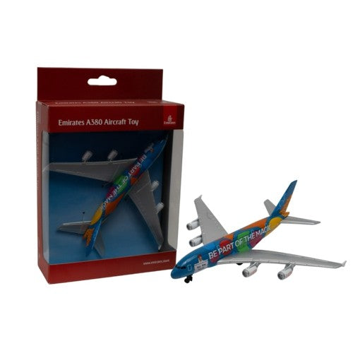 Emirates A380 Magic Of Dubai Single Diecast Plane