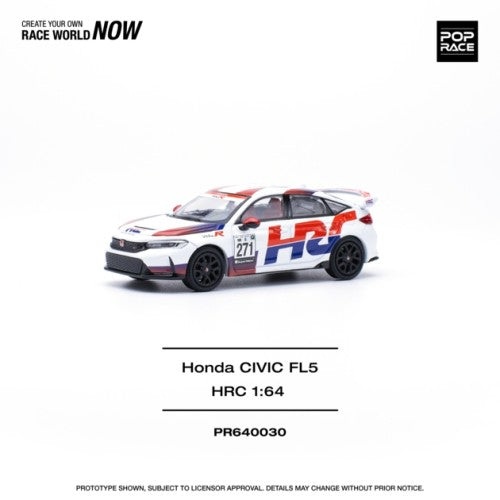 1/64 Honda Civic Type-R (Fl5) Tcr - Hrc