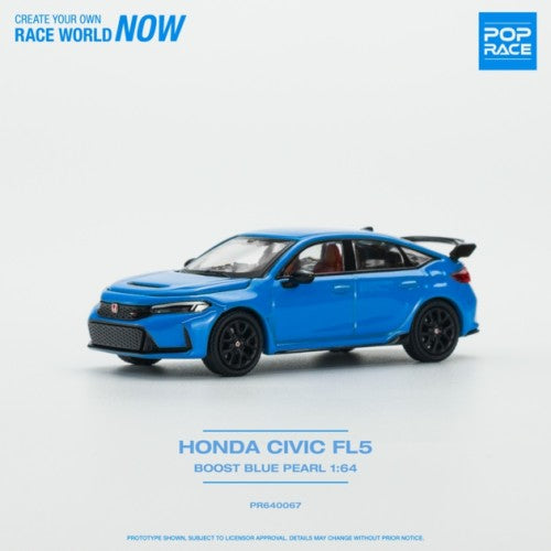 1/64 Honda Civic Type-R Fl5 Boost Blue Pearl