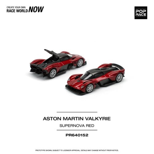 1/64 Aston Martin Valkyrie - Supernova Red