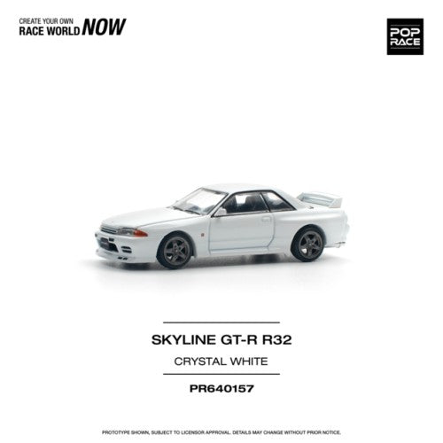 1/64 Nissan Skyline Gt-R R32 - Crystal White