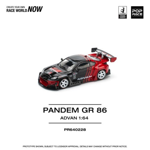 1/64 Pandem Gr86 - Advan