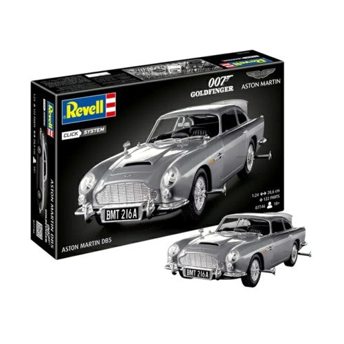 1/24 James Bond Aston Martin Db5 (Click System) (Plastic Kit)