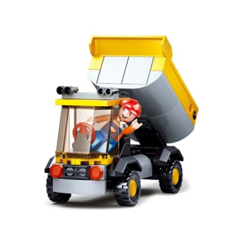 Town Construction Small Dumper Truck 87Pcs