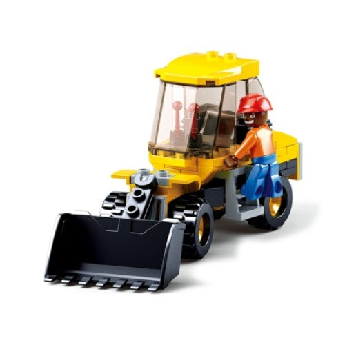 Town Construction Small Forklift Truck 91Pcs
