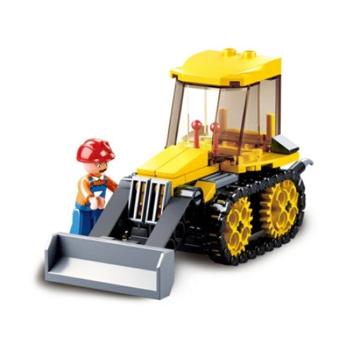 Town Construction Small Street Roller 132Pcs